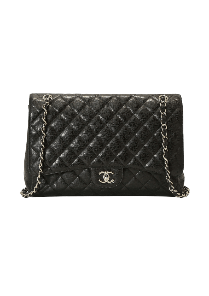 MAXI CLASSIC SINGLE FLAP CAVIAR