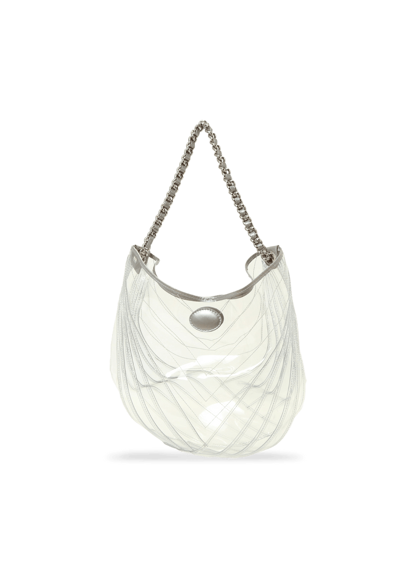 DROPLET TRANSPARENT PVC HOBO