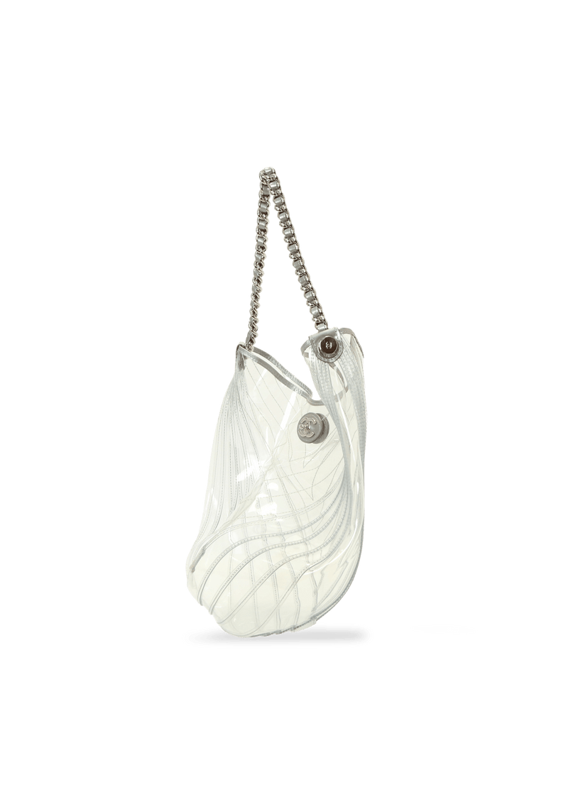 DROPLET TRANSPARENT PVC HOBO