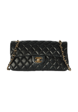 EAST WEST CLASSIC SINGLE FLAP LAMBSKIN
