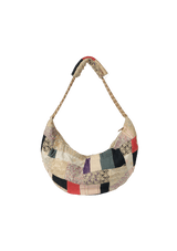 FABRIC PATCHWORK HOBO