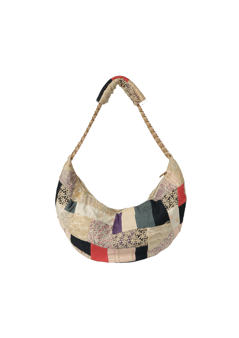 FABRIC PATCHWORK HOBO