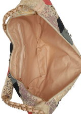 FABRIC PATCHWORK HOBO