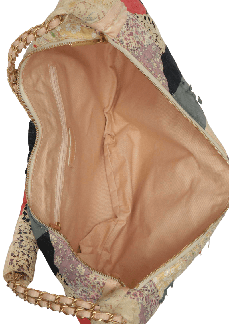 FABRIC PATCHWORK HOBO