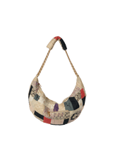 FABRIC PATCHWORK HOBO