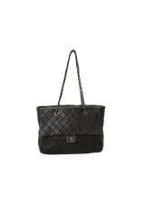 FRONT POCKET SHOPPING TOTE BAG