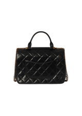 Bolsa Chanel Gold Bar Top Handle Bag Azul Original – Gringa