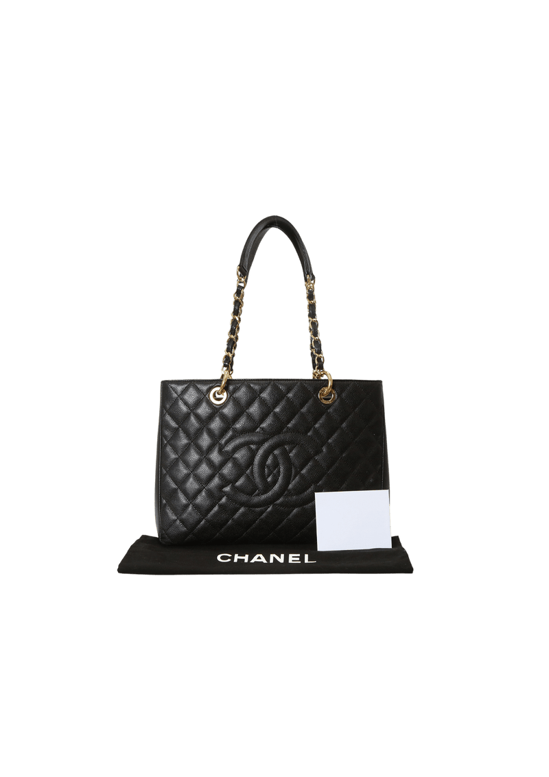 GRAND SHOPPING TOTE CAVIAR