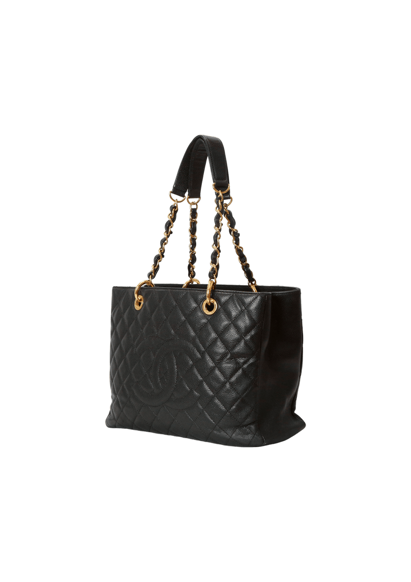 GRAND SHOPPING TOTE CAVIAR