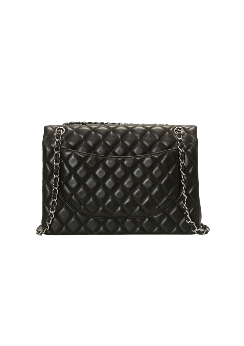 MAXI CLASSIC DOUBLE FLAP LAMBSKIN