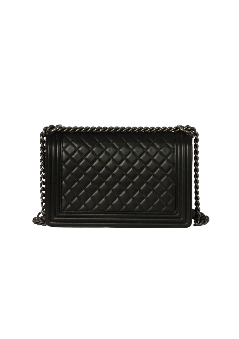 MEDIUM BOY FLAP BAG LAMBSKIN