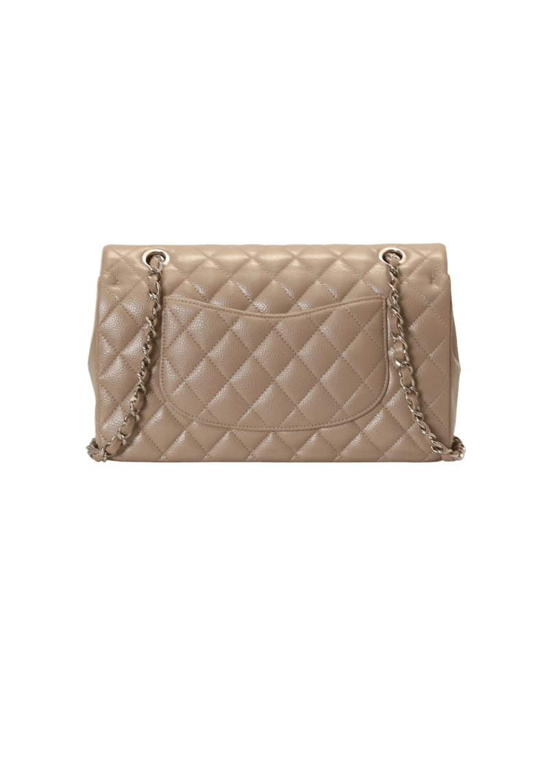 MEDIUM CLASSIC DOUBLE FLAP CAVIAR