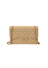 MEDIUM CLASSIC DOUBLE FLAP CAVIAR
