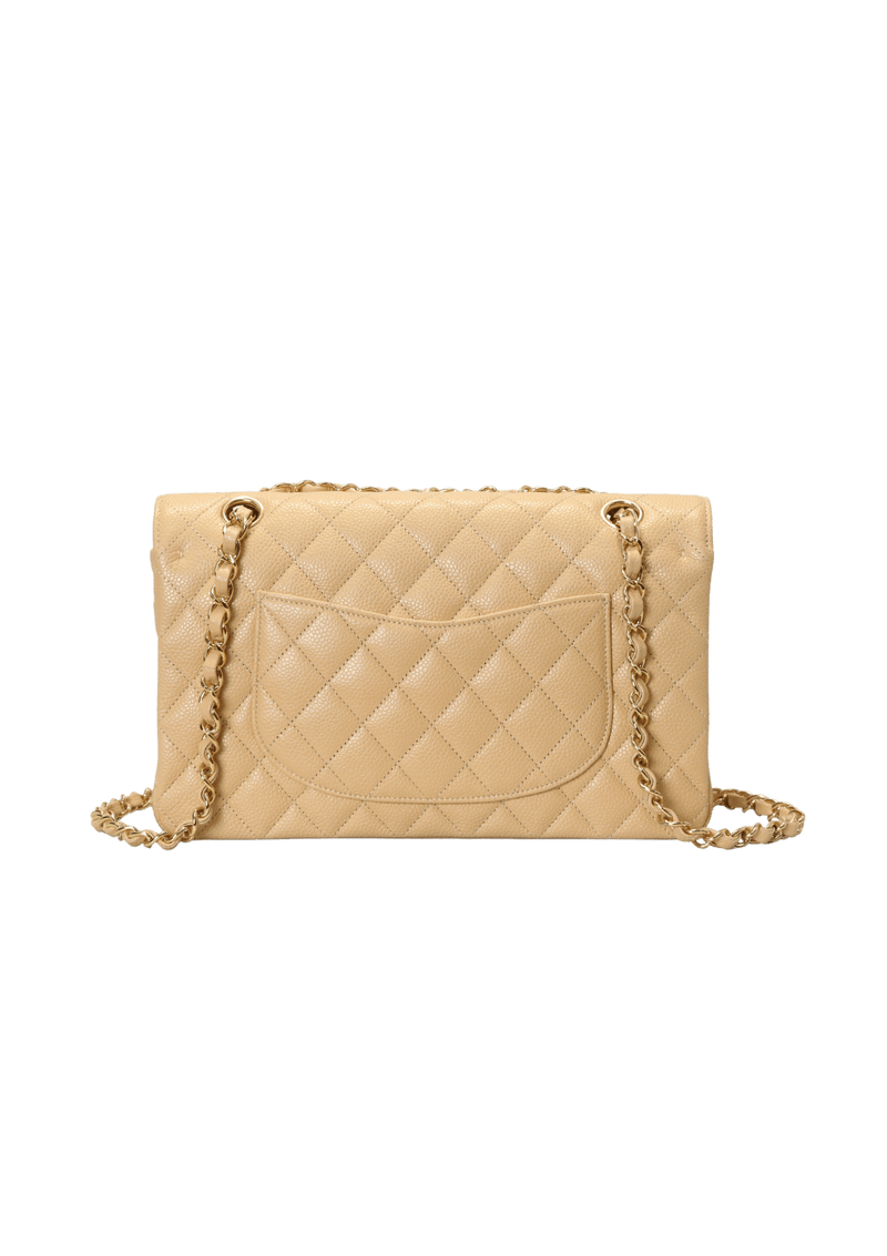 MEDIUM CLASSIC DOUBLE FLAP CAVIAR