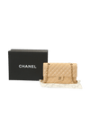 MEDIUM CLASSIC DOUBLE FLAP CAVIAR