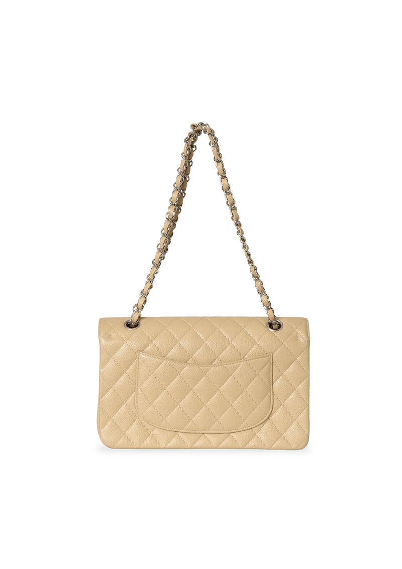 MEDIUM CLASSIC DOUBLE FLAP CAVIAR