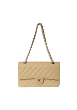 MEDIUM CLASSIC DOUBLE FLAP CAVIAR