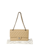 MEDIUM CLASSIC DOUBLE FLAP CAVIAR