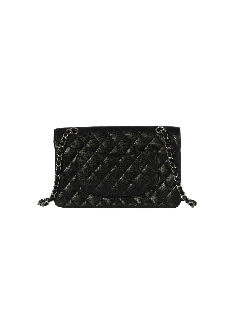 MEDIUM CLASSIC DOUBLE FLAP CAVIAR