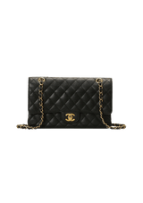 MEDIUM CLASSIC DOUBLE FLAP CAVIAR