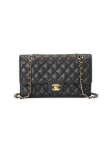 MEDIUM CLASSIC DOUBLE FLAP CAVIAR