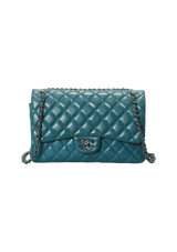 JUMBO CLASSIC DOUBLE FLAP LAMBSKIN