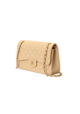 MEDIUM CLASSIC DOUBLE FLAP LAMBSKIN