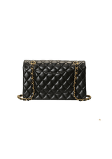 MEDIUM CLASSIC DOUBLE FLAP LAMBSKIN