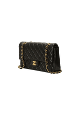 MEDIUM CLASSIC DOUBLE FLAP LAMBSKIN