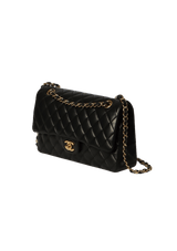 MEDIUM CLASSIC DOUBLE FLAP LAMBSKIN