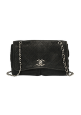 MEDIUM CLASSIC SINGLE FLAP SUEDE