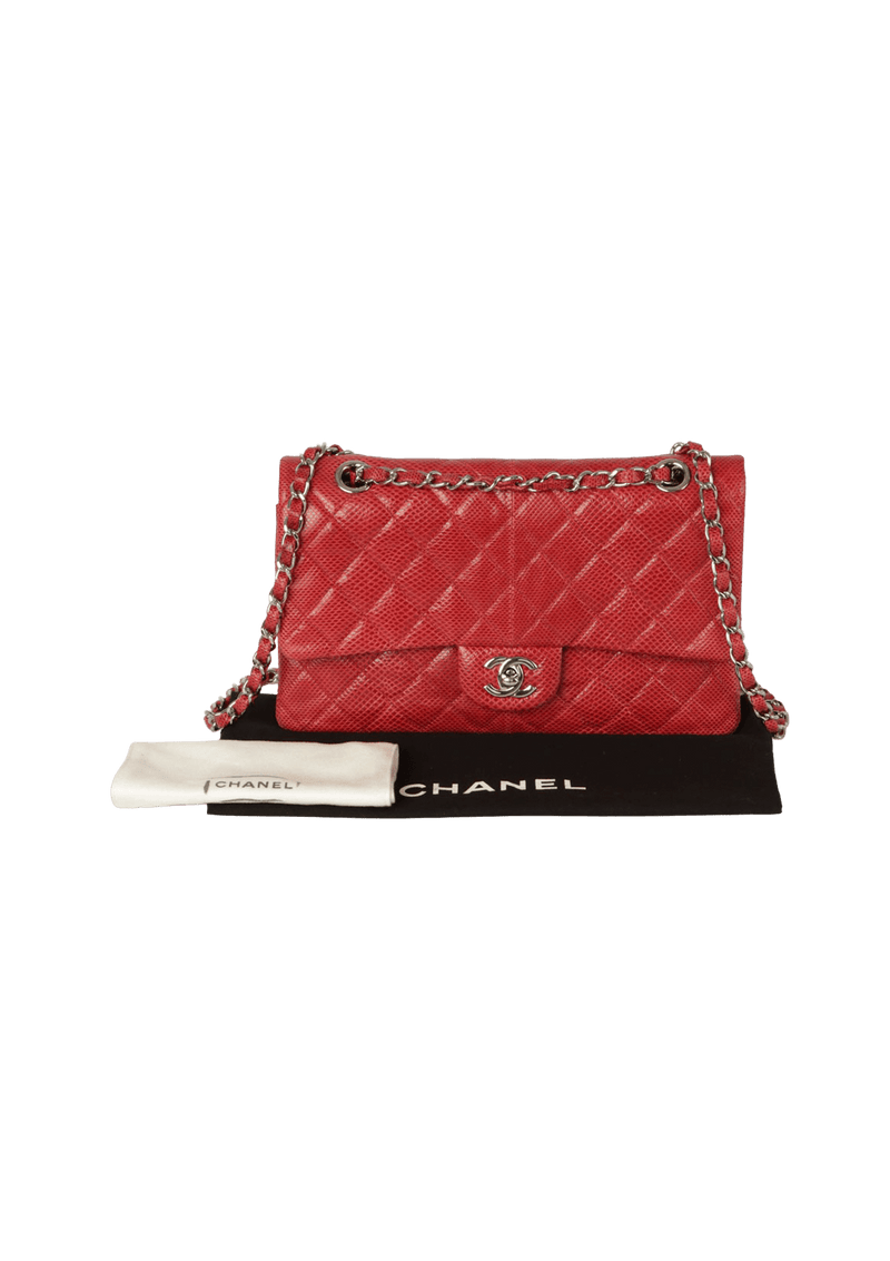 MEDIUM CLASSIC DOUBLE FLAP LIZARD