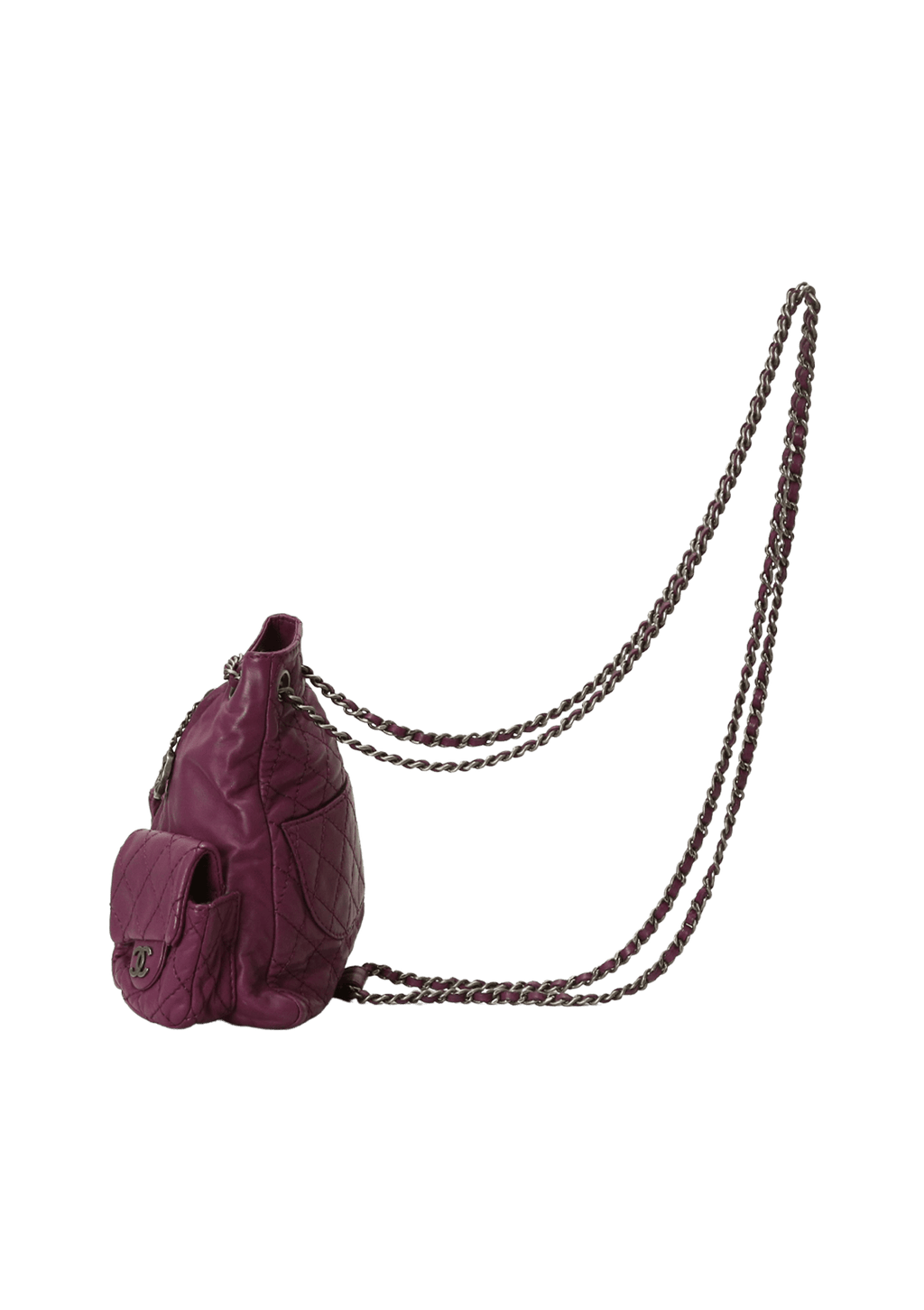 Bolsa Chanel Mini Backpack Is Back Roxa Original – Gringa