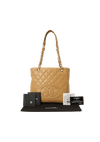 PETITE SHOPPING TOTE CAVIAR
