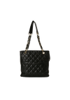 PETITE SHOPPING TOTE CAVIAR