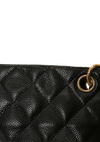 PETITE SHOPPING TOTE CAVIAR
