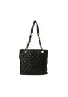 PETITE SHOPPING TOTE CAVIAR
