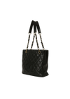 PETITE SHOPPING TOTE CAVIAR