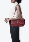 RETRO CHAIN FLAP BAG