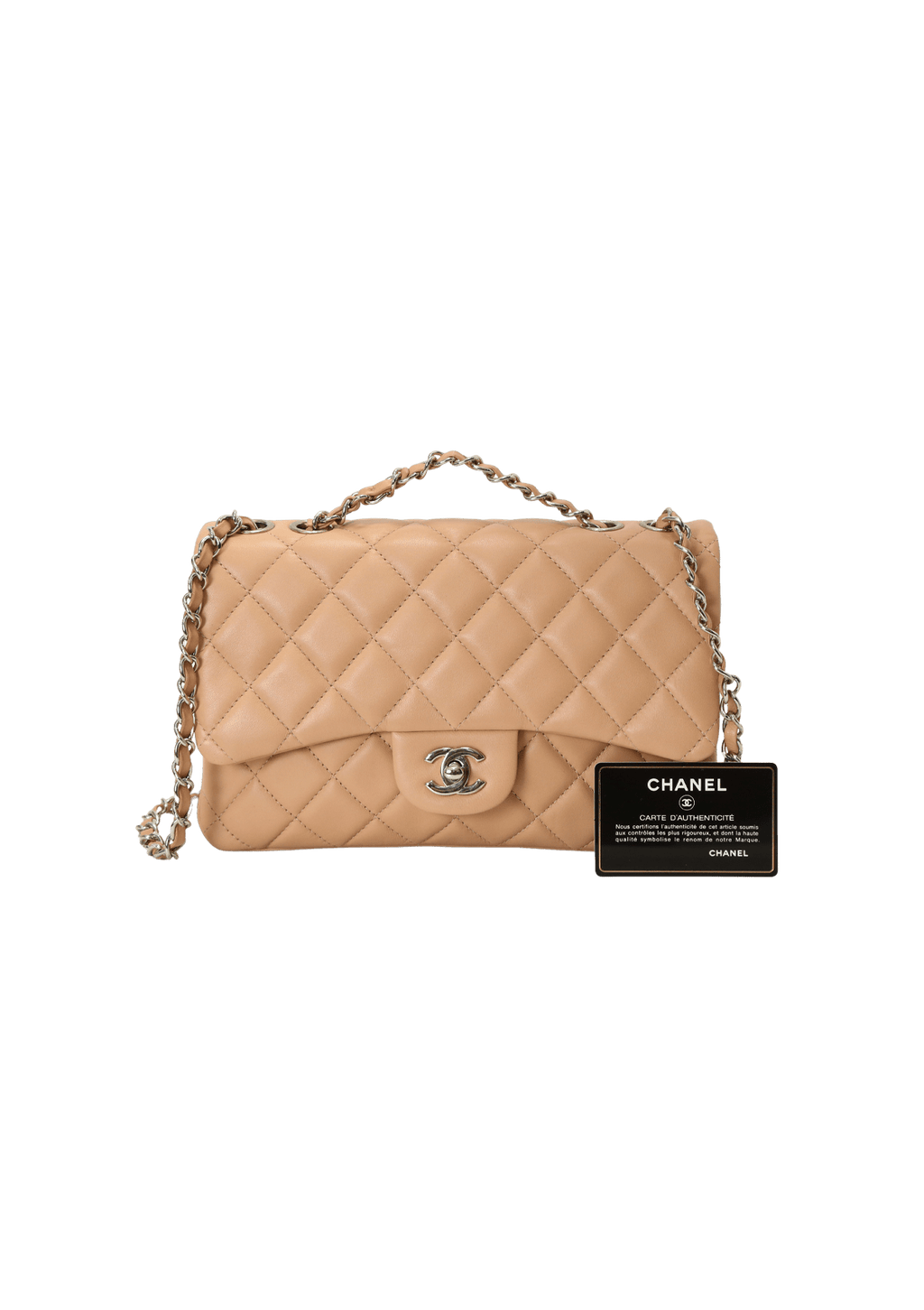 Bolsa Chanel Small Accordion Flap Bag Rosa Original – Gringa