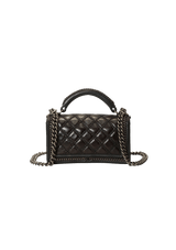 SMALL CHAIN BOY BAG TOP HANDLE