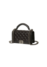 SMALL CHAIN BOY BAG TOP HANDLE