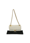 SMALL SURPIQUE CHEVRON FLAP BAG