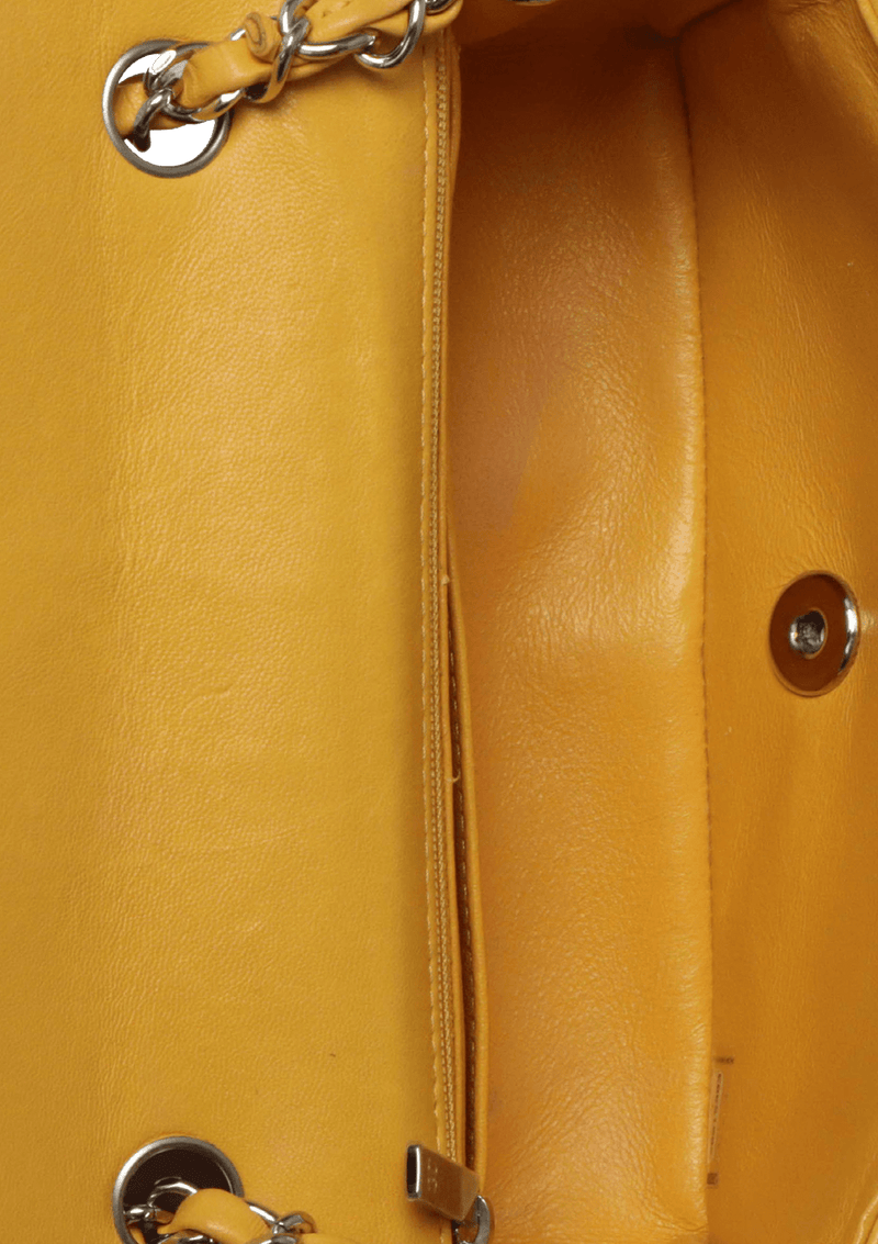 SMALL CLASSIC SINGLE FLAP LAMBSKIN