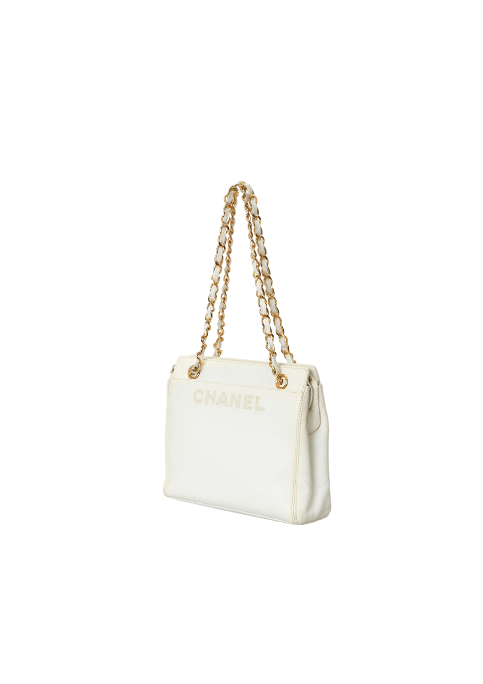 SMALL VINTAGE LOGO CHAIN TOTE