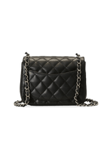 MINI SQUARE CLASSIC SINGLE FLAP LAMBSKIN