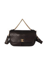 STITCHED SMALL PARIS IN ROME MESSENGER