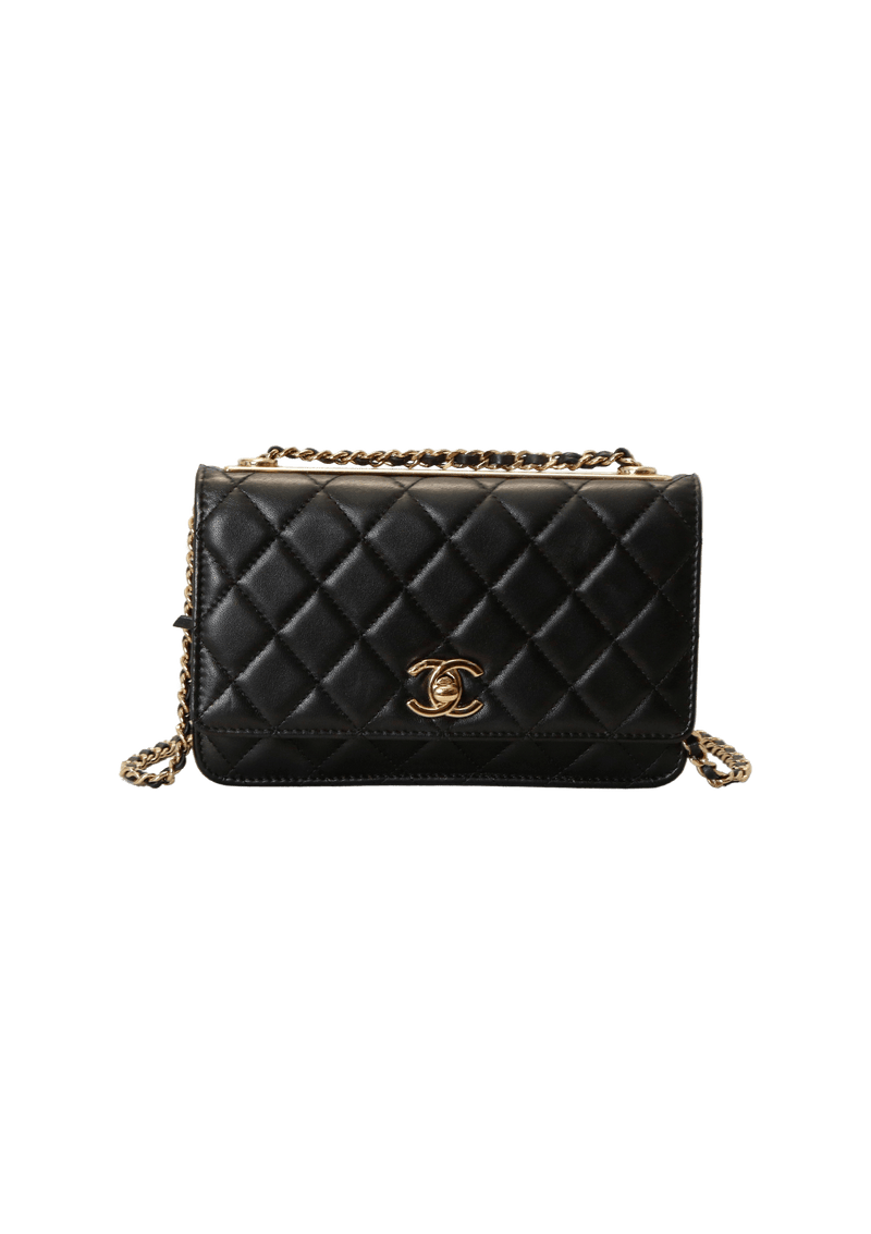 TRENDY CC WALLET ON CHAIN BAG