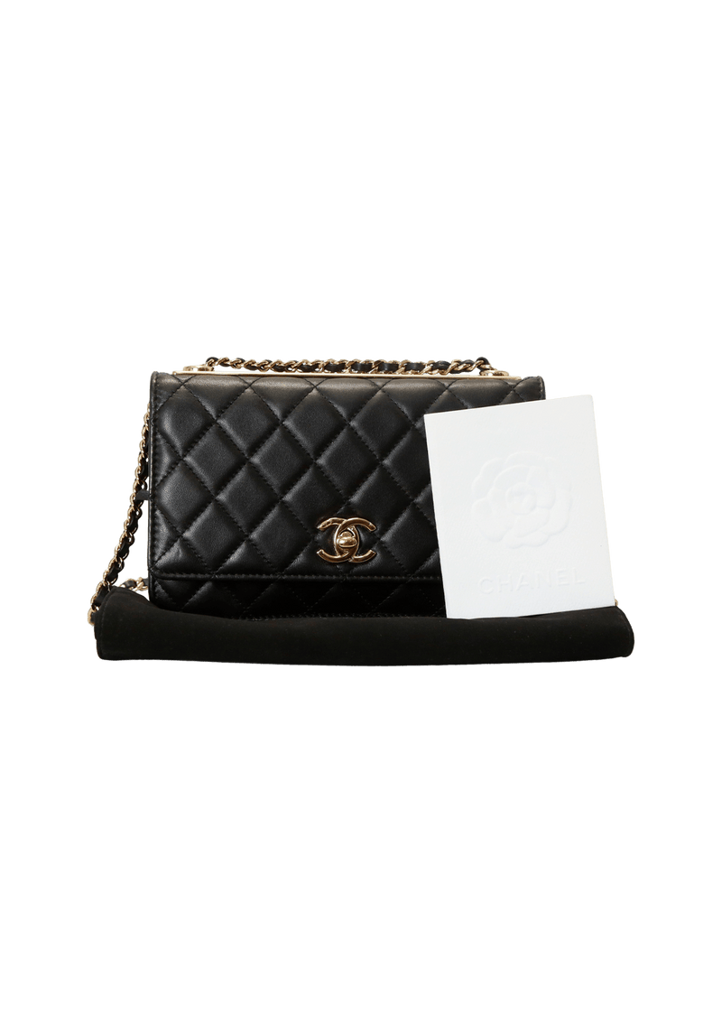 TRENDY CC WALLET ON CHAIN BAG