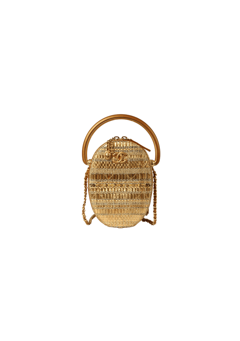 CC RAFFIA CAMERA CASE